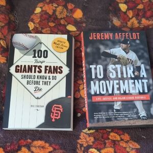 San Francisco Giants Fan Book Set - Black and Orange